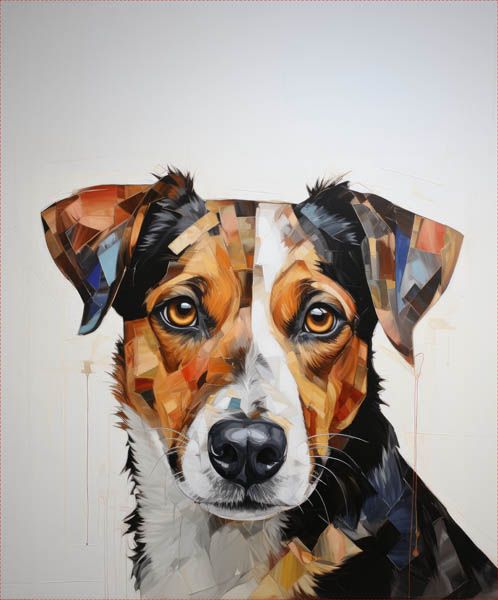 Szabadidő anyag Takoy PANEL Jack Russell terrier 75x75 cm