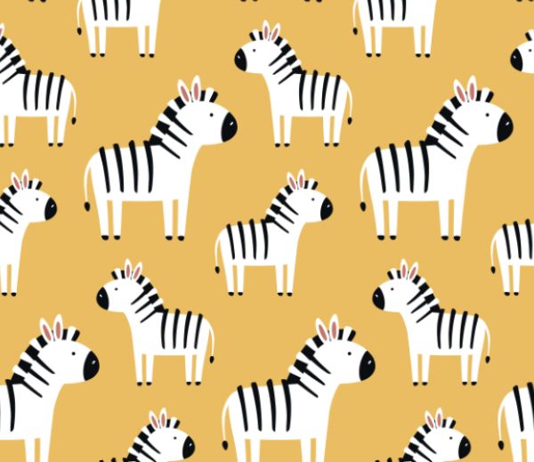 Szabadidő anyag Takoy zebrák mustár színű