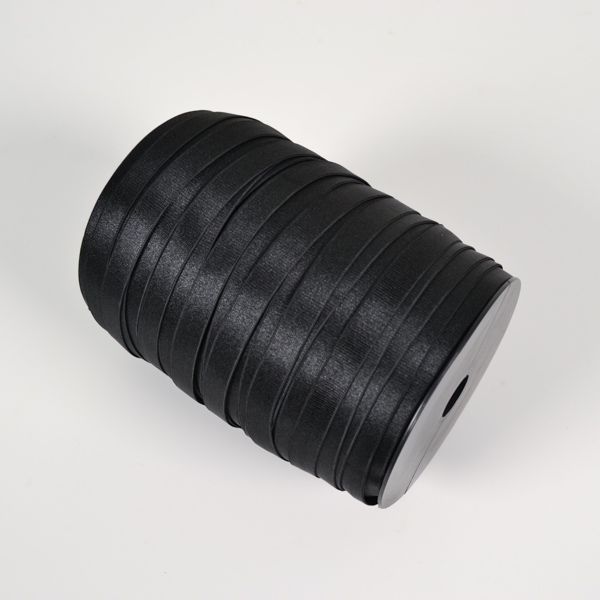 Szatén gumi / vállpántgumi szélessége 12 mm - fekete