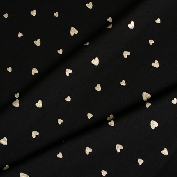 Bambusz jersey anyag fekete színű № 16