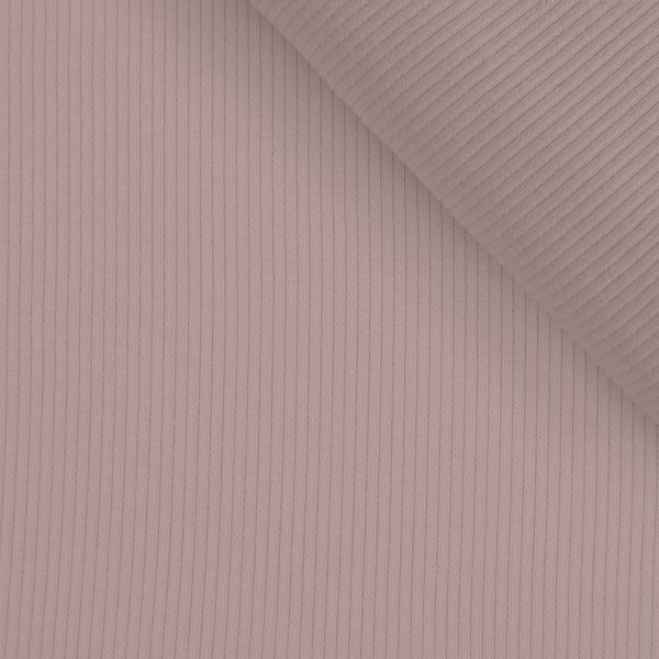 Konfekció anyag bordás Jersey OSKAR púder rózsaszín № 54