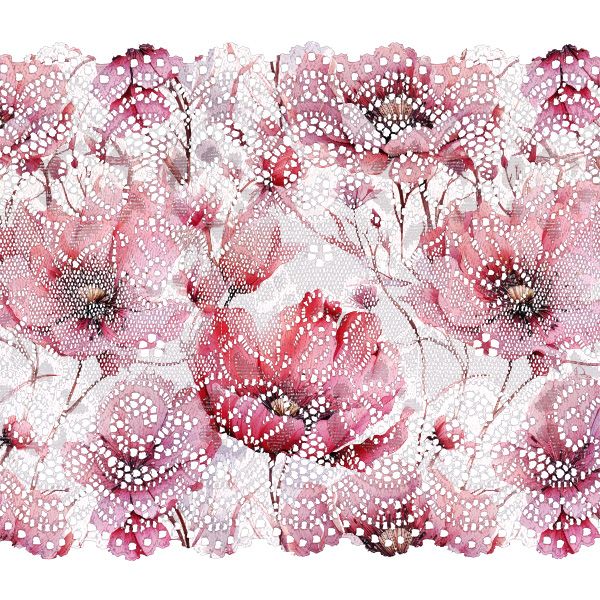 Elasztikus műselyem/ silky anyag virágok Rózsaszín szépség