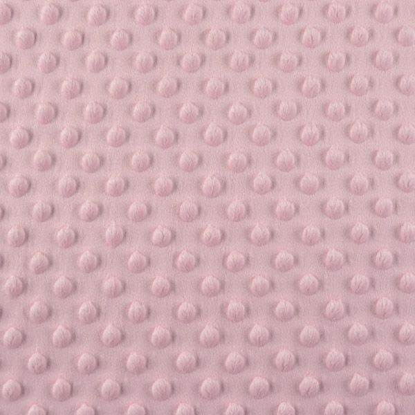 Prémium Tina minky anyag 380g világos rózsaszín