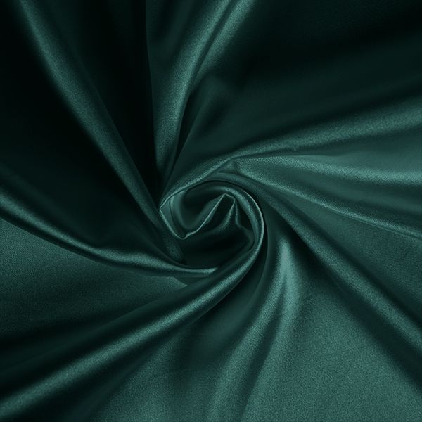 Fényes stretch szatén smaragdzöld színű 