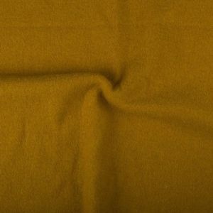 Gyapjú kabátszövet mustár színű