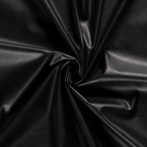 Maradék - Elasztikus ruházati műbőr fekete