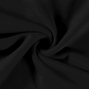 Maradék - Prémium pamut fleece fekete