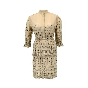 PDF szabásminta - Női exkluzív madeirából készült szűk ruha Zara 