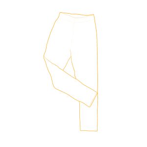 PDF szabásminta - Lány basic leggings 