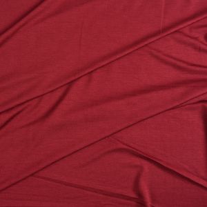 Bambusz jersey anyag bordó színű № 31