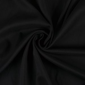 Rugalmas viszkóz vászon fekete