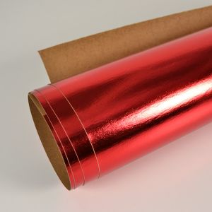 Mosható kraft papír Max - piros színű 50x150cm