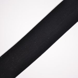 Elasztikus bársony gumiszalag 4 cm fekete