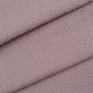Gyapjú kabátszövet/ loden halvány rózsaszín