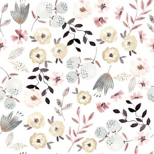  Lyocell vászon mezei virágok Doris