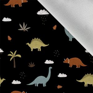 Téli softshell dinoszauruszok világa fekete