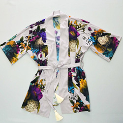 Hogyan varrjunk női kimonót egy szabásmintával rendelkező panelből